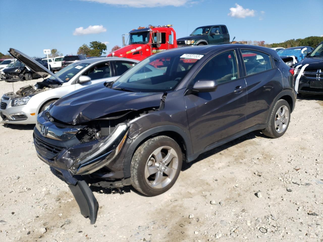 2022 HONDA HR-V LX VIN:3CZRU6H3XNM736276