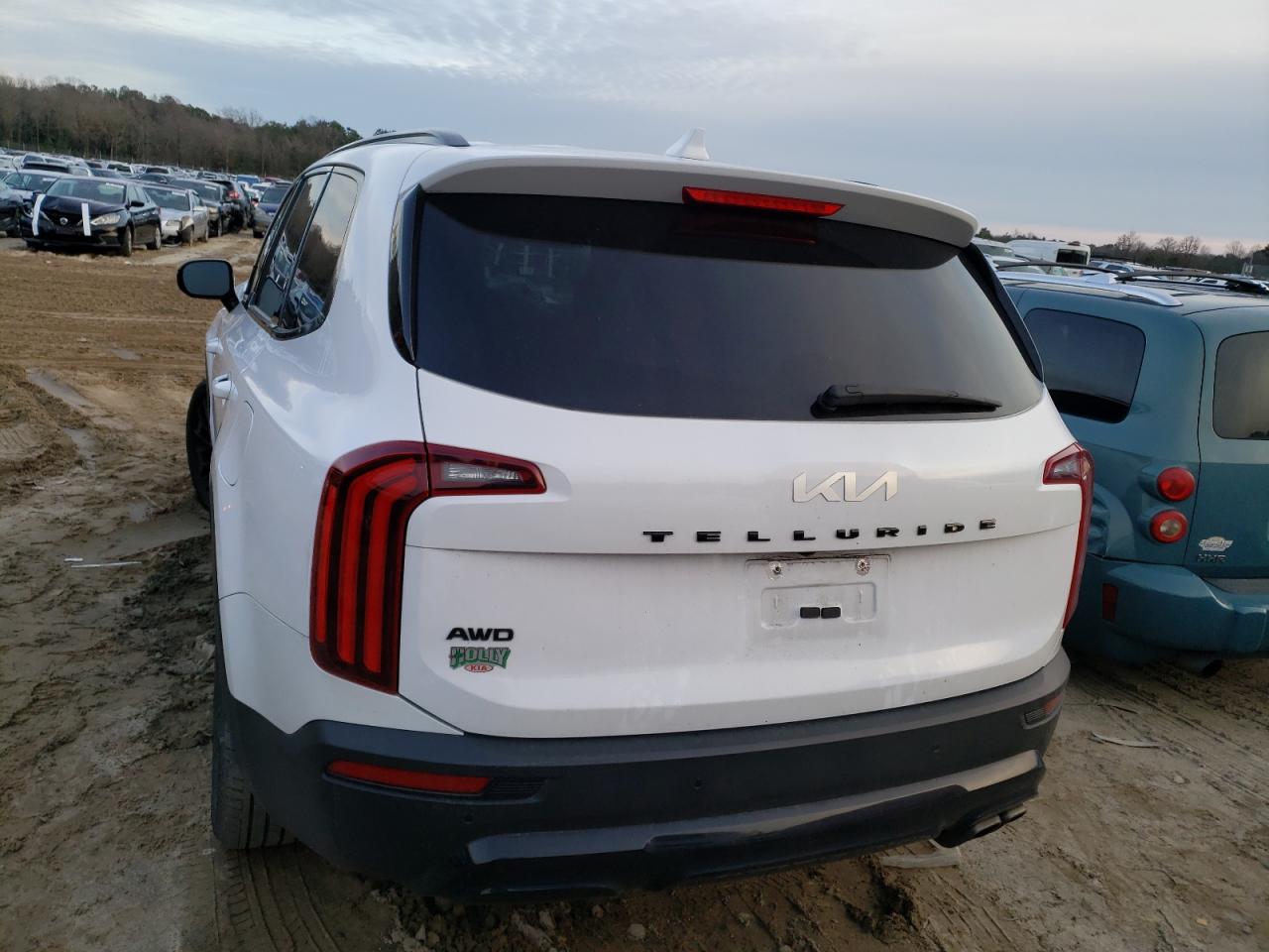 2022 KIA TELLURIDE SX VIN:5XYP5DHC6NG289067