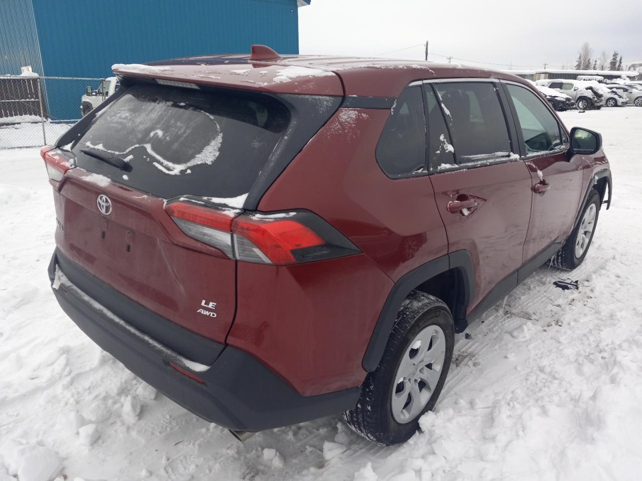 2022 TOYOTA RAV4 LE VIN:2T3F1RFV8NW275360