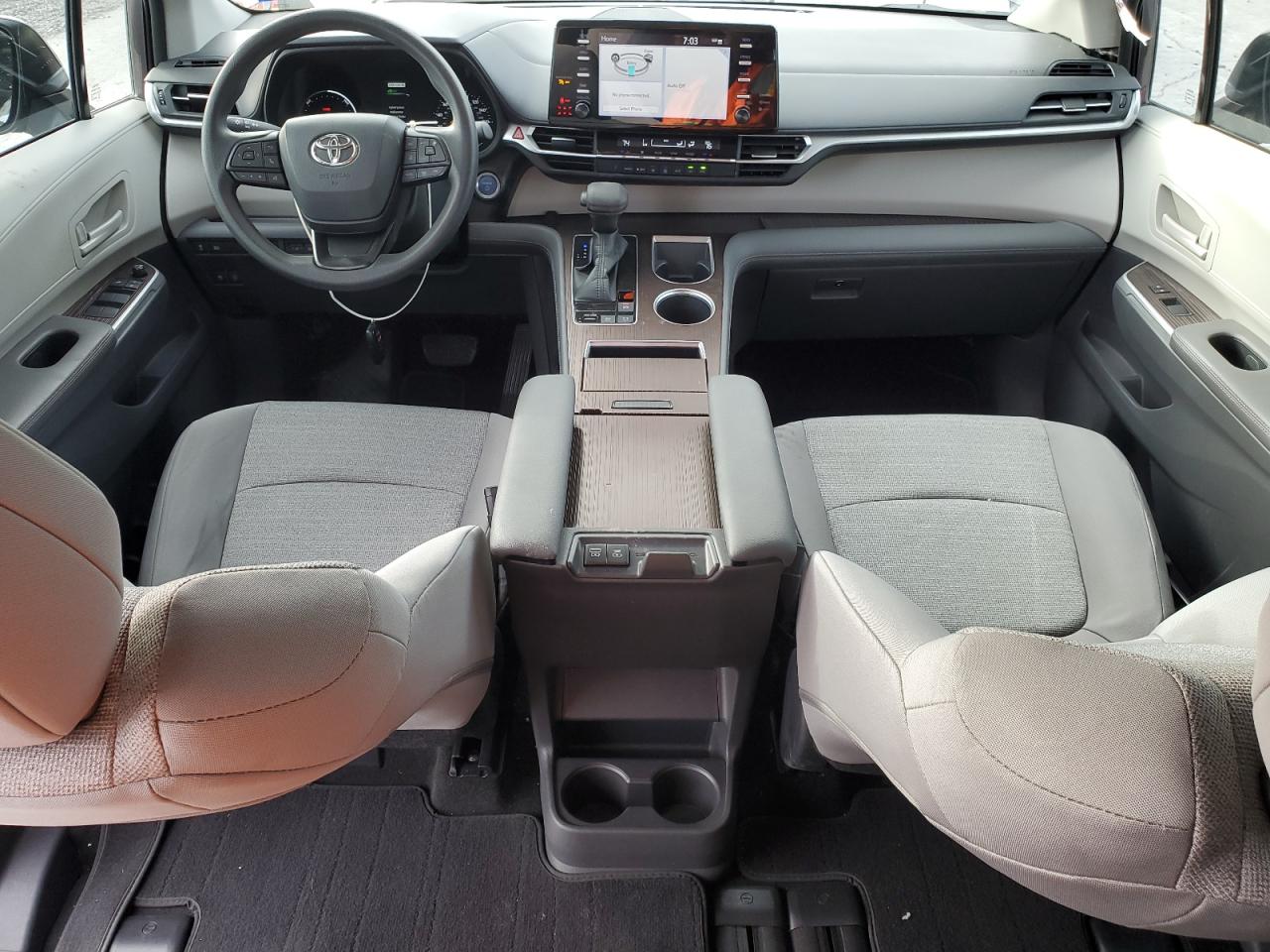 2022 TOYOTA SIENNA LE VIN:5TDKRKEC7NS079913