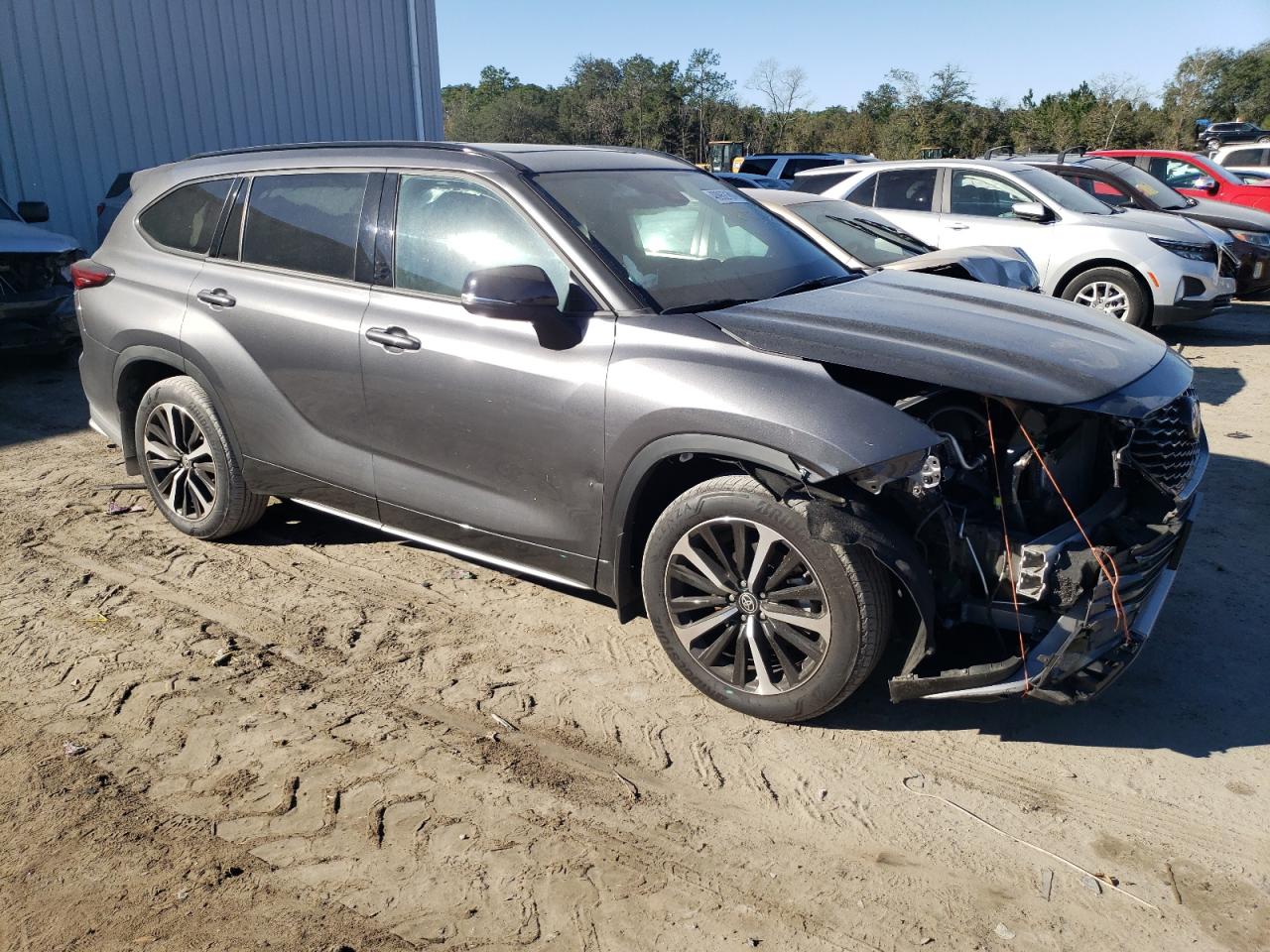 2022 TOYOTA HIGHLANDER XSE VIN:5TDLZRAH9NS130780