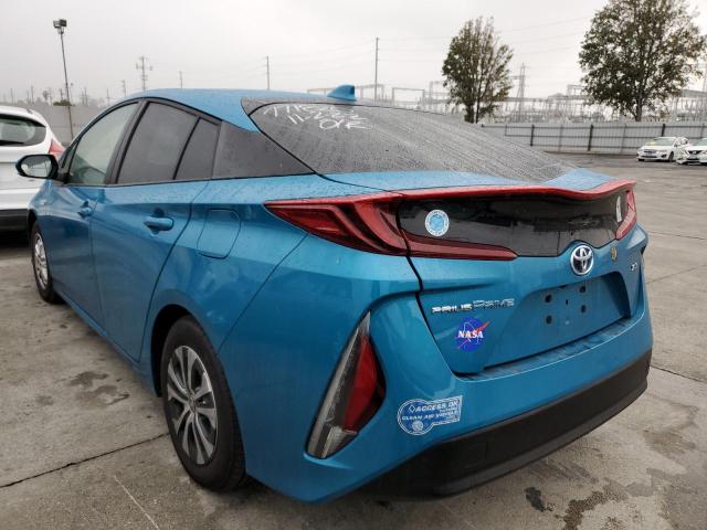 2021 TOYOTA PRIUS PRIME LE VIN: JTDKAMFP2M3172441