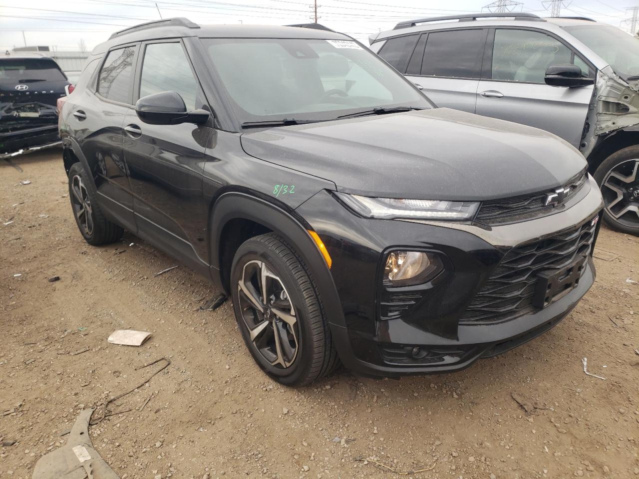 2022 CHEVROLET TRAILBLAZER RS VIN:KL79MUSL6NB015072