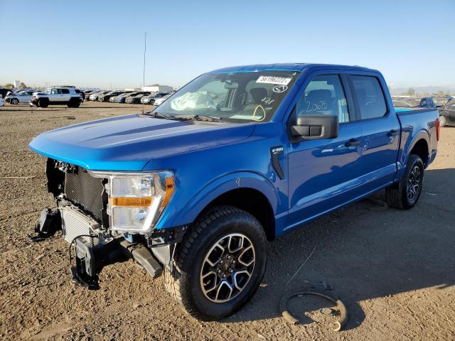 2021 FORD F150 SUPERCREW VIN: 1FTFW1E84MFB49317