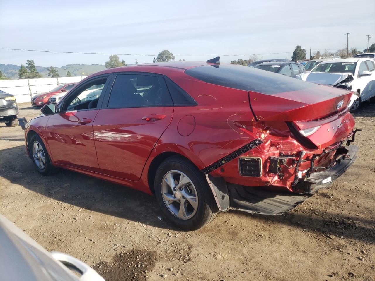 2023 HYUNDAI ELANTRA SE VIN:5NPLL4AG4PH106486