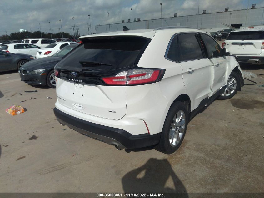 2022 FORD EDGE TITANIUM VIN: 2FMPK4K99NBA83392