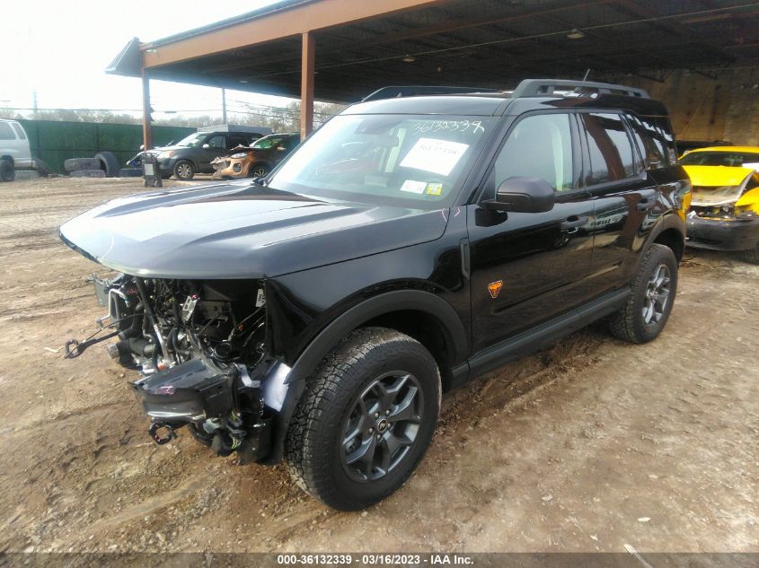 2022 FORD BRONCO SPORT BADLANDS VIN: 3FMCR9D99NRE21962