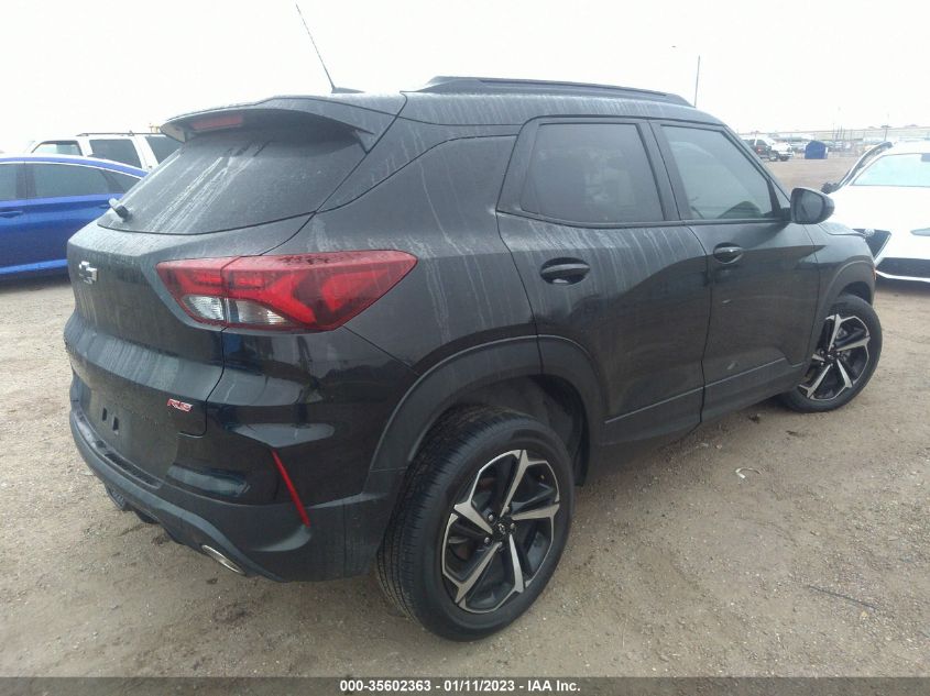 2022 CHEVROLET TRAILBLAZER RS VIN: KL79MTSL5NB067500