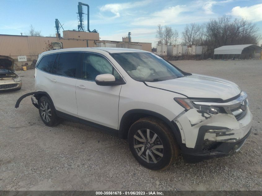 2021 HONDA PILOT EX VIN: 5FNYF5H3XMB025508