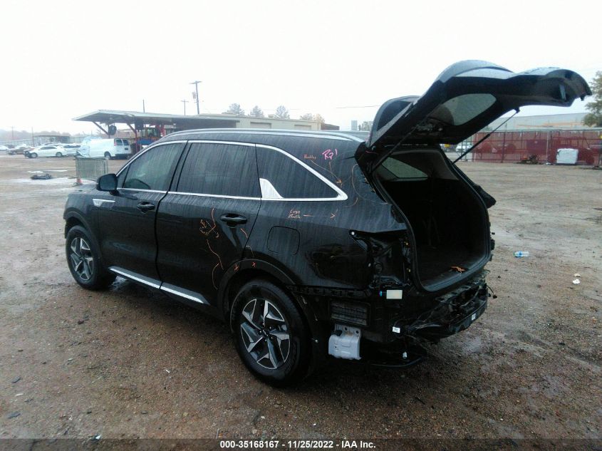 2022 KIA SORENTO HYBRID S VIN: KNDRG4LG9N5090617