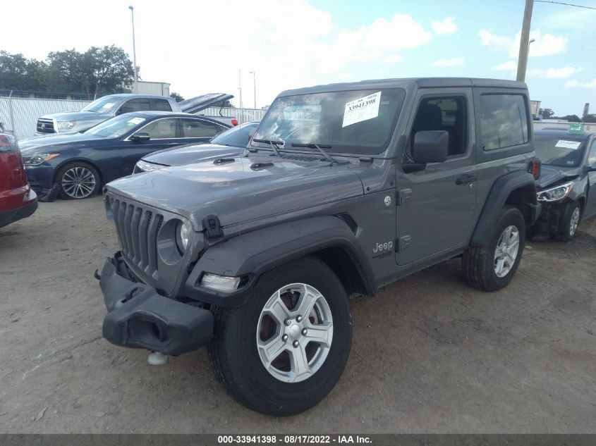 2021 JEEP WRANGLER SPORT S VIN: 1C4HJXAG6MW655285