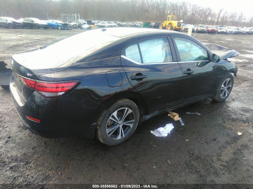 2021 NISSAN SENTRA SV VIN: 3N1AB8CV4MY276975
