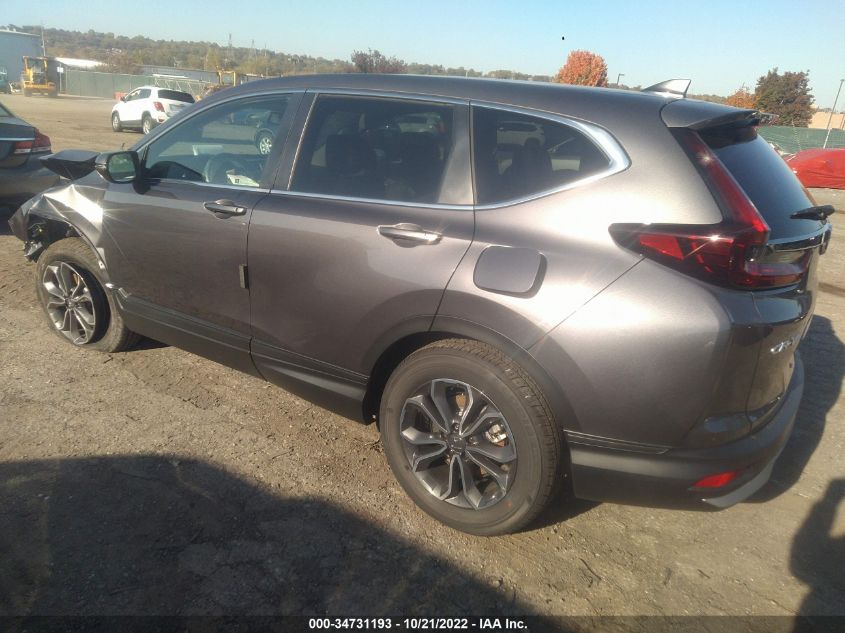 2022 HONDA CR-V EX-L VIN: 2HKRW2H82NH665312