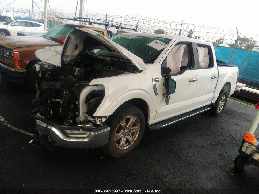 2021 FORD F-150 XL/XLT/LARIAT VIN: 1FTEW1CP6MKE58901