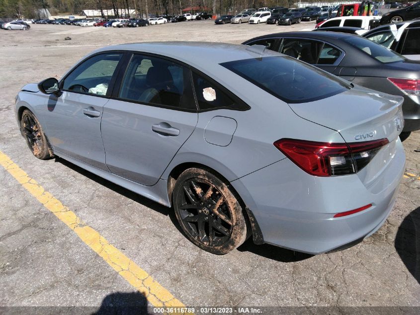 2023 HONDA CIVIC SEDAN SPORT VIN: 2HGFE2F5XPH513077