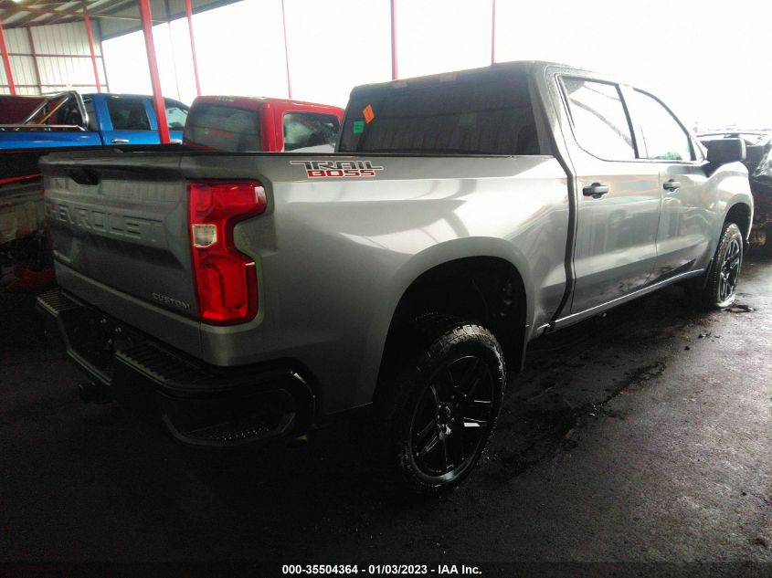 2022 CHEVROLET SILVERADO 1500 LTD CUSTOM TRAIL BOSS VIN: 3GCPYCEK1NG124302