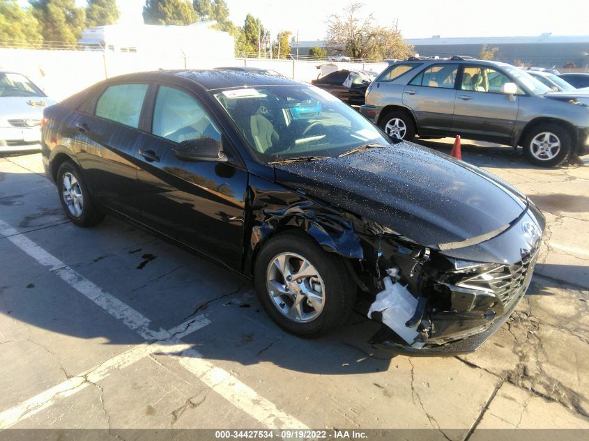2022 HYUNDAI ELANTRA SE VIN: KMHLL4AG9NU365263