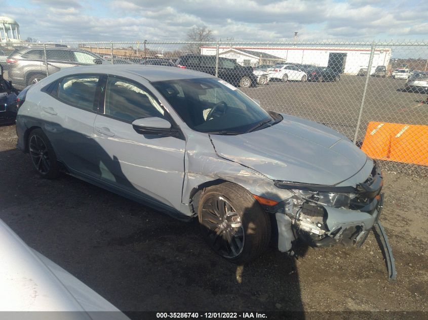 2020 HONDA CIVIC HATCHBACK SPORT VIN: SHHFK7G45LU219403