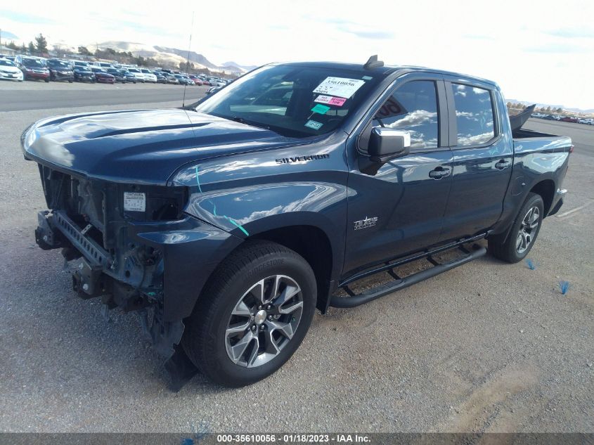 2021 CHEVROLET SILVERADO 1500 LT VIN: 3GCPWCED9MG119578