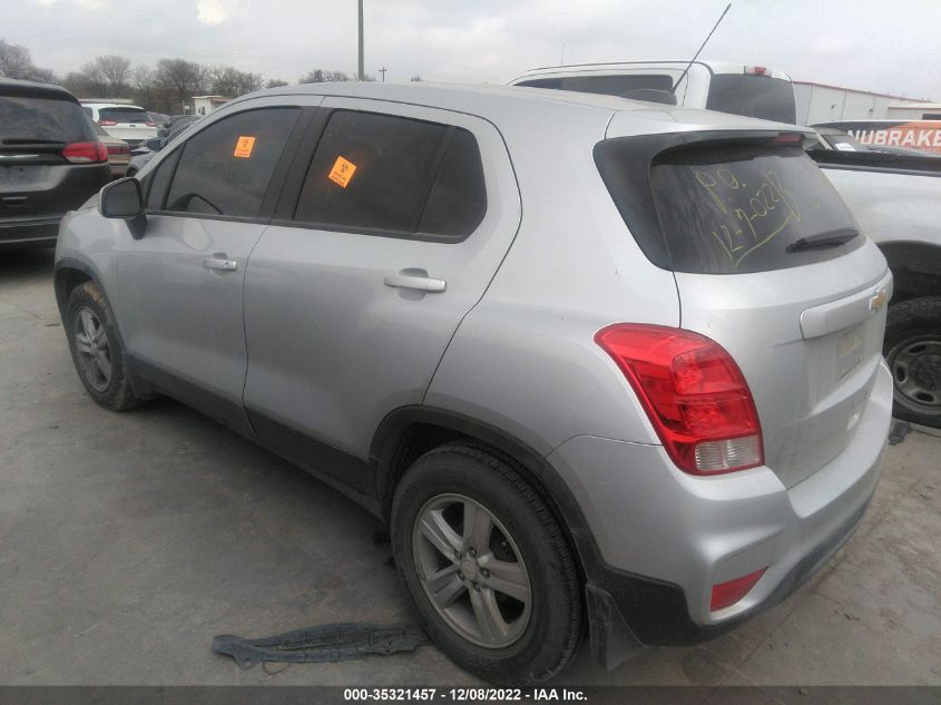 2020 CHEVROLET TRAX LS VIN: 3GNCJKSB5LL223296