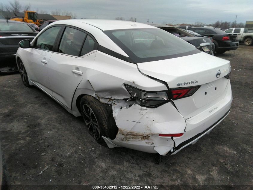 2022 NISSAN SENTRA SV VIN: 3N1AB8CV9NY292753