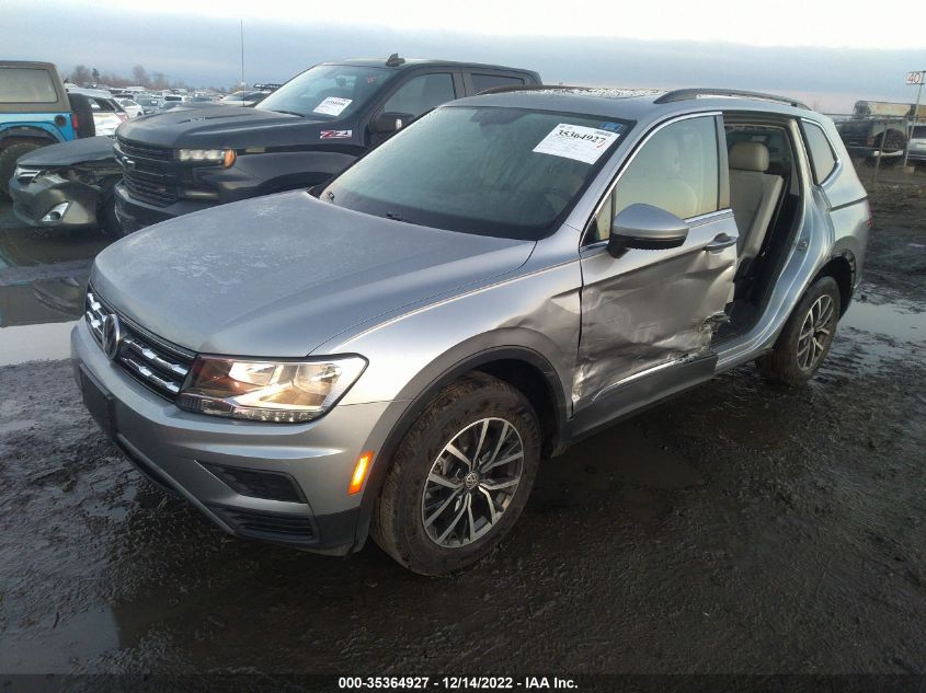 2020 VOLKSWAGEN TIGUAN SE VIN: 3VV2B7AX7LM098597
