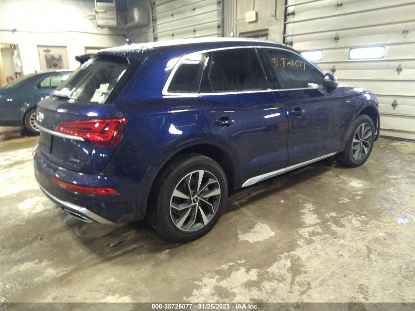 2022 AUDI Q5 S LINE PREMIUM PLUS VIN: WA1EAAFY6N2032186