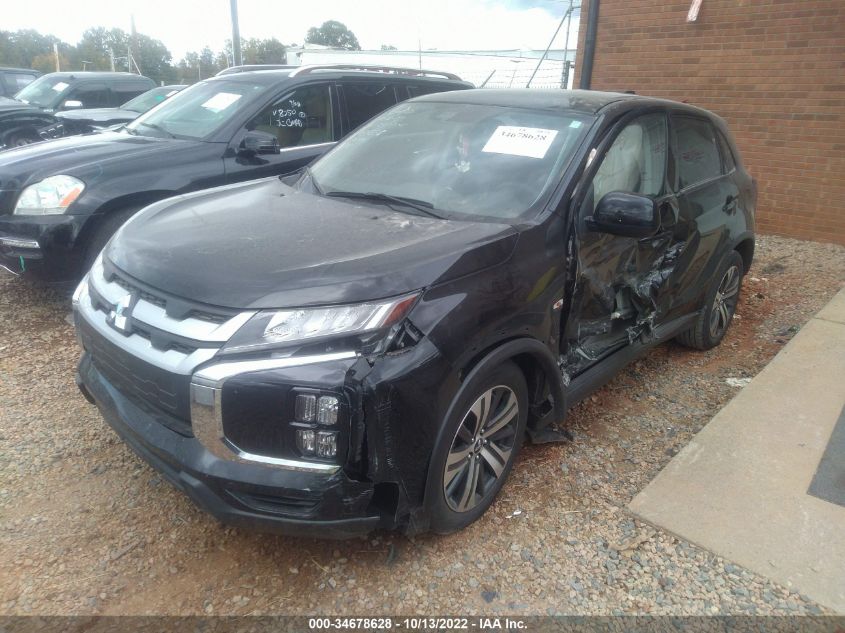 2021 MITSUBISHI OUTLANDER SPORT ES/LE/BE/S VIN: JA4APUAU2MU012653