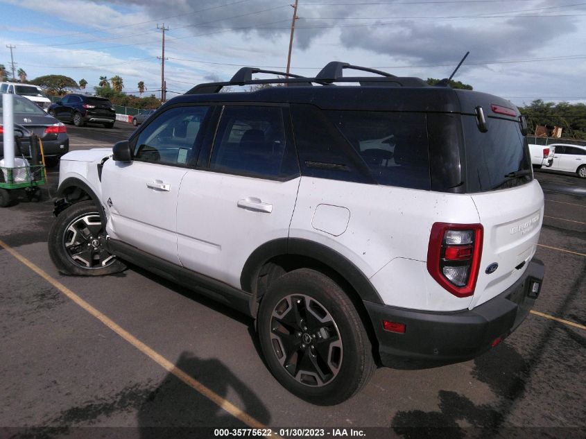 2021 FORD BRONCO SPORT OUTER BANKS VIN: 3FMCR9C66MRB02542