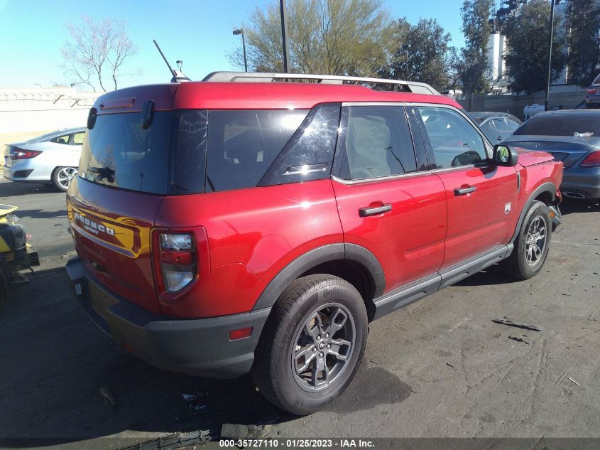 2021 FORD BRONCO SPORT BIG BEND VIN: 3FMCR9B69MRA95104