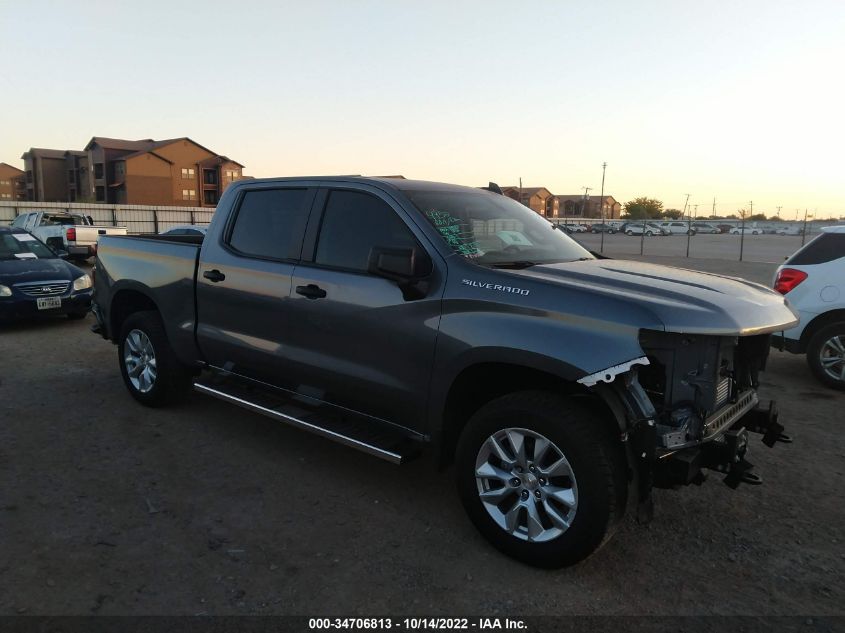 2022 CHEVROLET SILVERADO 1500 LTD CUSTOM VIN: 1GCPWBEKXNZ184496