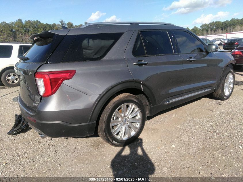 2022 FORD EXPLORER LIMITED VIN: 1FM5K7FW2NNA12869
