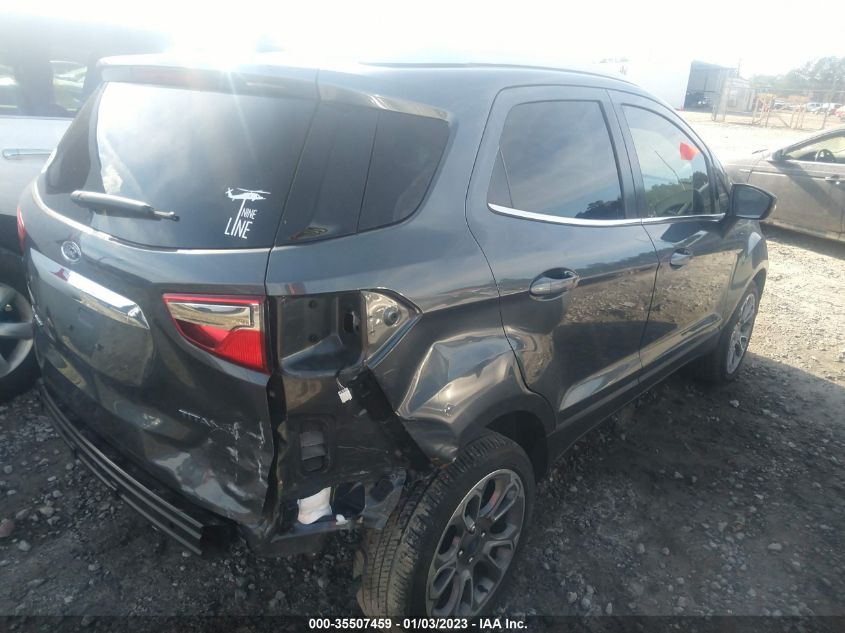 2021 FORD ECOSPORT TITANIUM VIN: MAJ3S2KE7MC396577