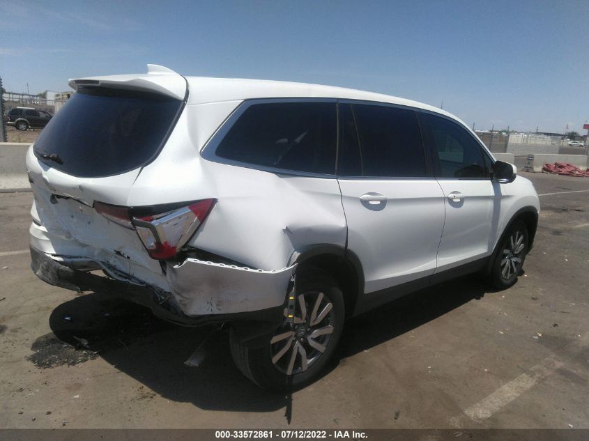 2022 HONDA PILOT EX-L VIN: 5FNYF5H56NB017666