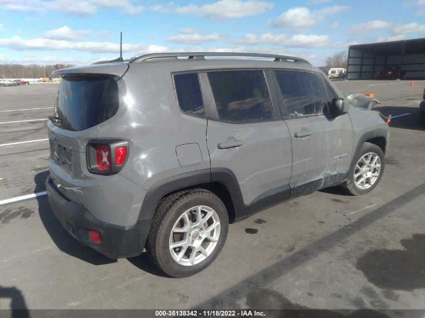 2020 JEEP RENEGADE LATITUDE VIN: ZACNJABB7LPL29104