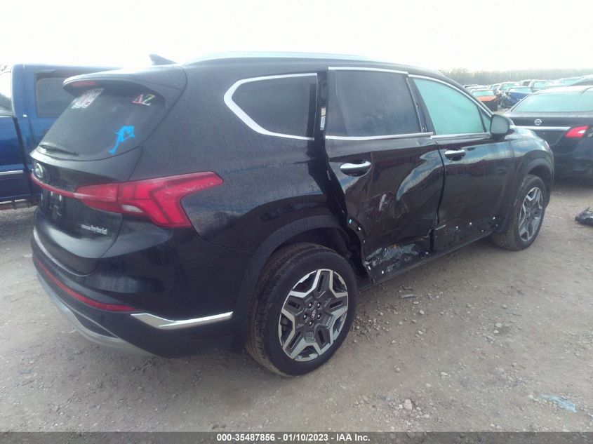 2021 HYUNDAI SANTA FE HYBRID SEL PREMIUM VIN: KM8S3DA15MU011990