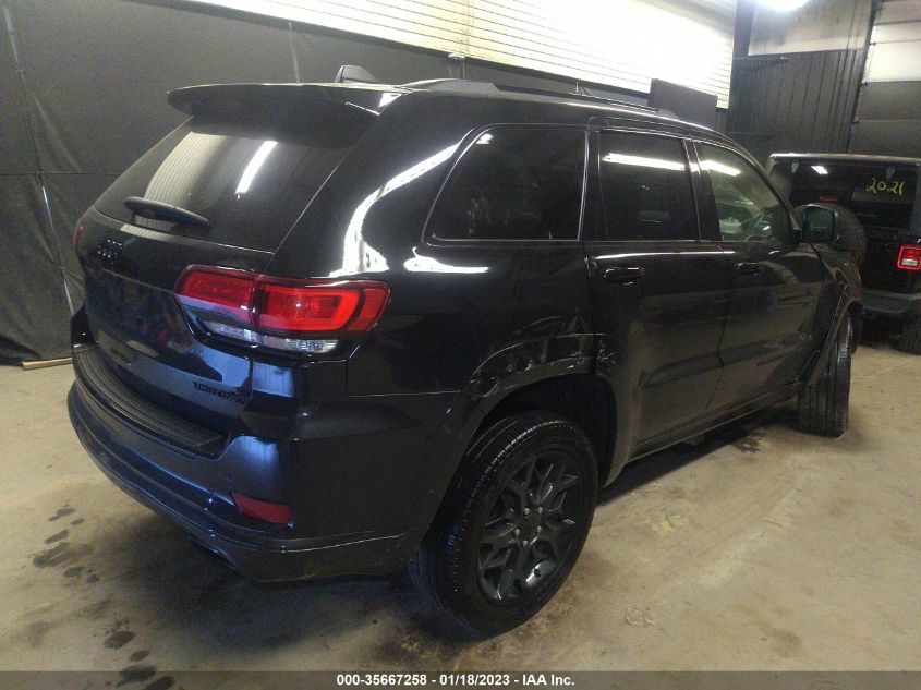 2021 JEEP GRAND CHEROKEE LIMITED X VIN: 1C4RJFBG4MC702120