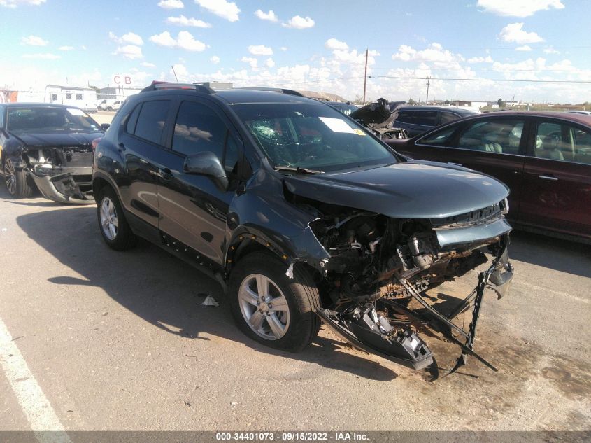 2022 CHEVROLET TRAX LT VIN: KL7CJPSM2NB511592