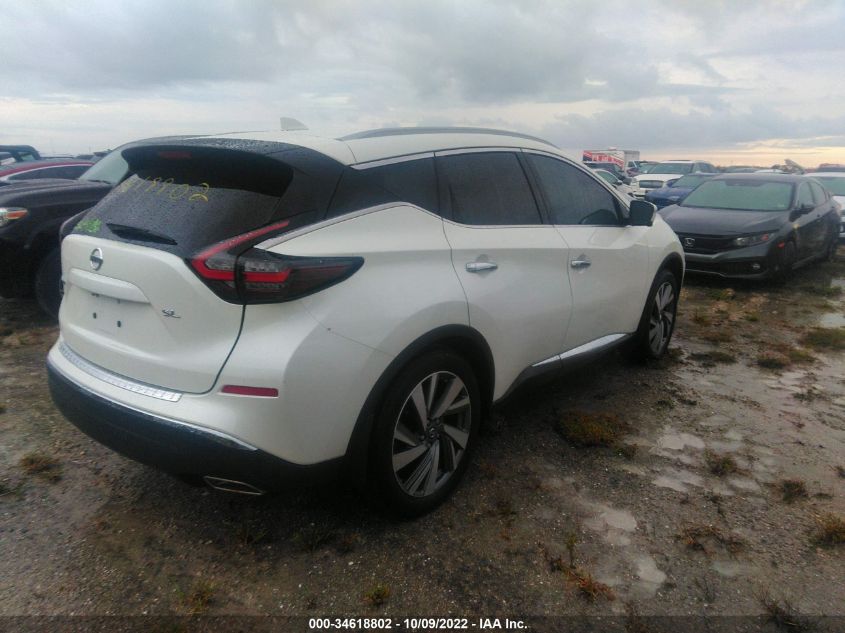2021 NISSAN MURANO SL VIN: 5N1AZ2CJ1MC134378
