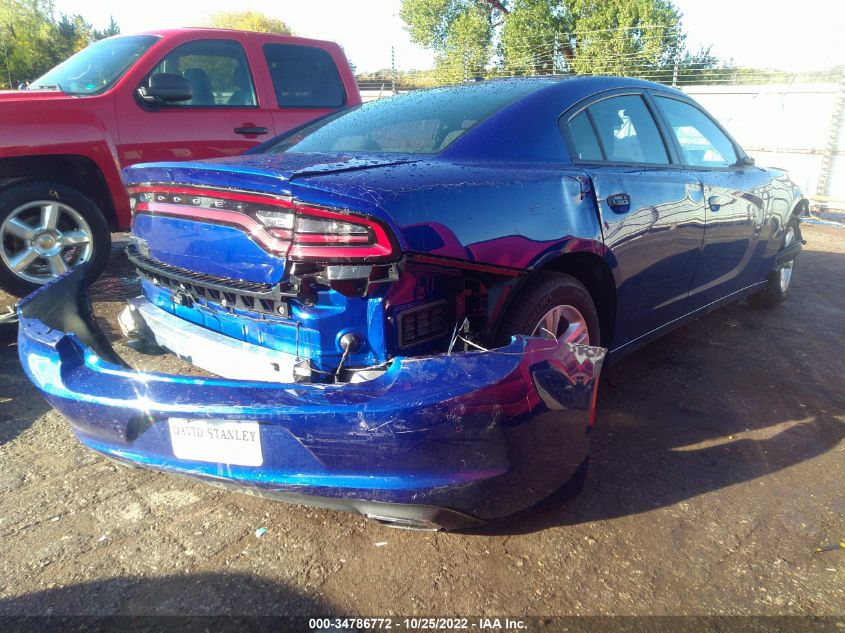 2022 DODGE CHARGER SXT VIN: 2C3CDXBG0NH206057