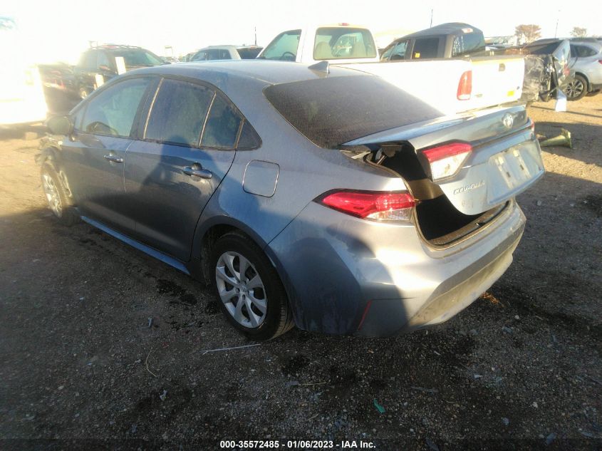 2022 TOYOTA COROLLA LE VIN: 5YFEPMAE3NP288306
