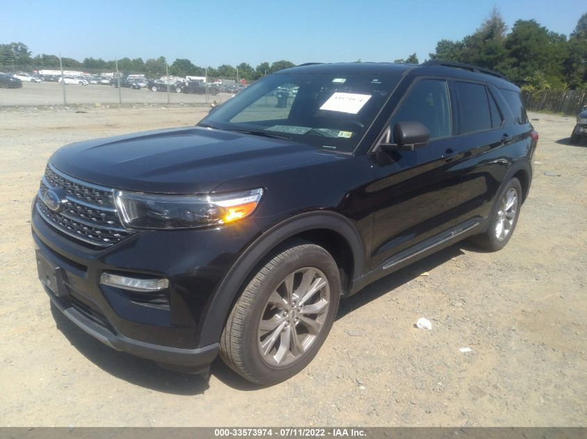 2020 FORD EXPLORER XLT VIN: 1FMSK7DH6LGB09727