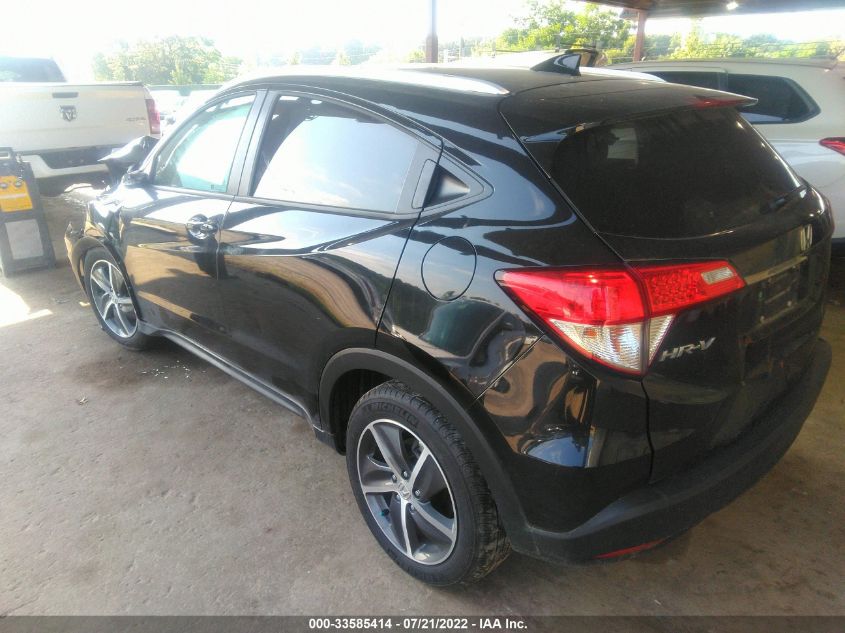 2021 HONDA HR-V EX VIN: 3CZRU6H57MM717443