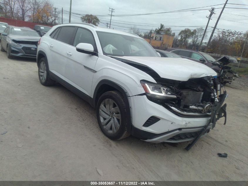 2022 VOLKSWAGEN ATLAS CROSS SPORT 3.6L V6 SE W/TECHNOLOGY VIN: 1V2KE2CA4NC216528