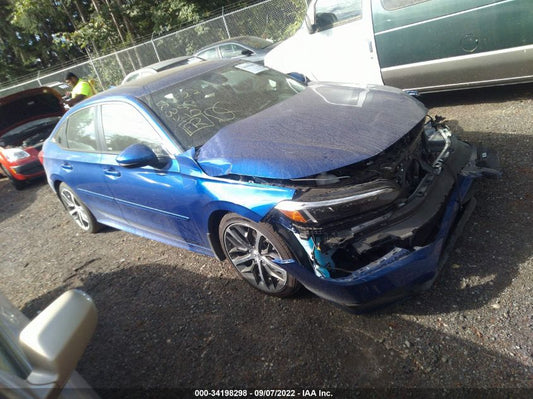 2022 HONDA CIVIC SEDAN TOURING VIN: 2HGFE1F9XNH308711