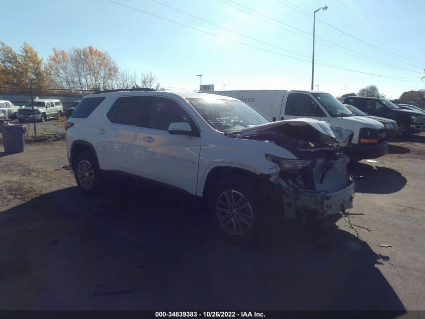 2022 CHEVROLET TRAVERSE LT CLOTH VIN: 1GNEVGKW2NJ171455