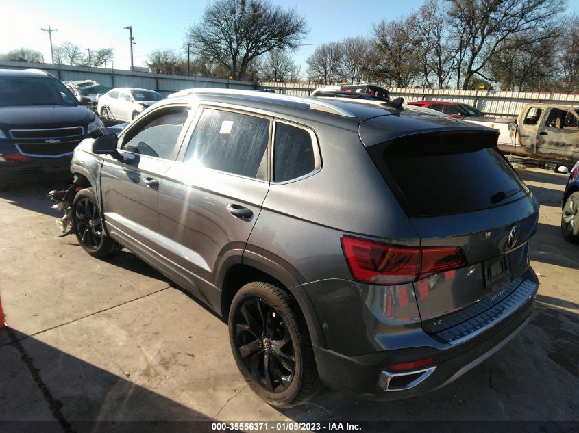 2022 VOLKSWAGEN TAOS SE VIN: 3VVRX7B29NM042912