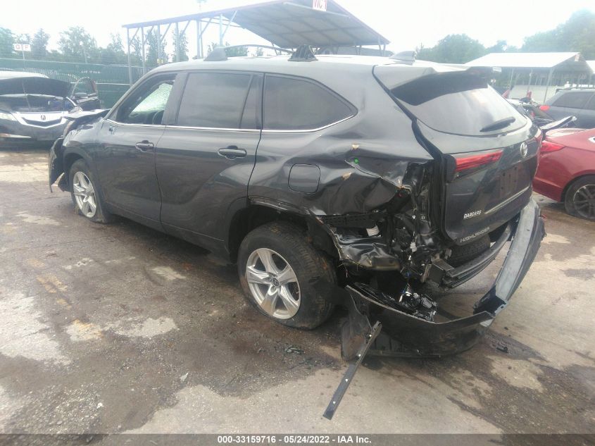 2020 TOYOTA HIGHLANDER LE/L VIN: 5TDBZRBH0LS003293