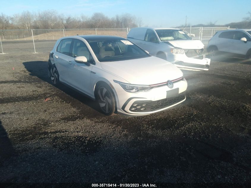 2022 VOLKSWAGEN GOLF GTI SE VIN: WVWL87CD0NW124657