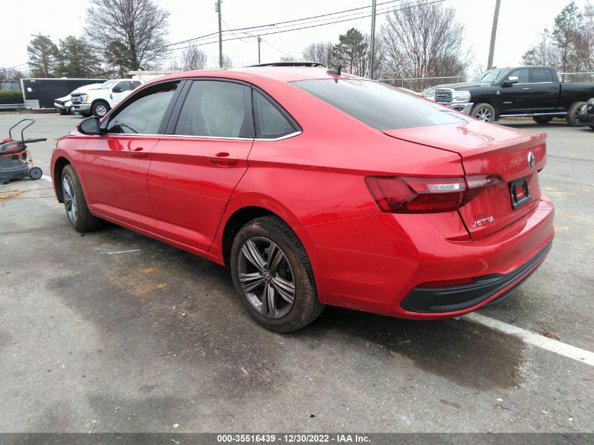 2023 VOLKSWAGEN JETTA SE VIN: 3VW7M7BU1PM008561